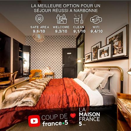Retromirabeau - Chambre Suite & Appartements De Charme - Localisation Premium Narbonne Buitenkant foto