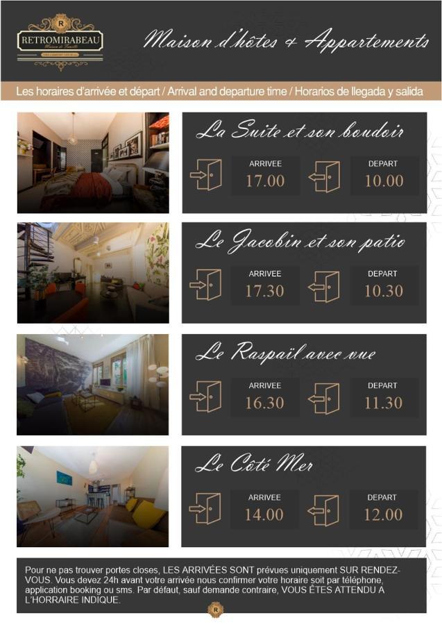 Retromirabeau - Chambre Suite & Appartements De Charme - Localisation Premium Narbonne Buitenkant foto
